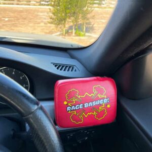 Ragebasher Mini Punch bag car dashboard mount