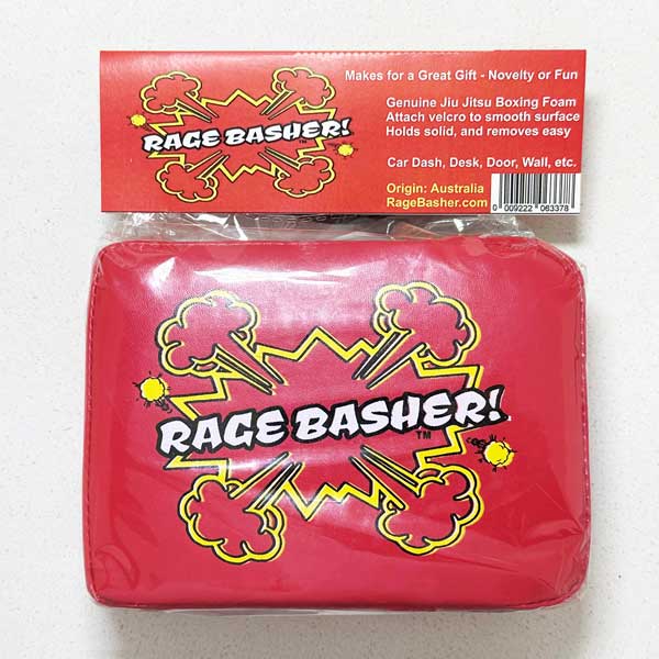Ragebasher punch bag retail packaging